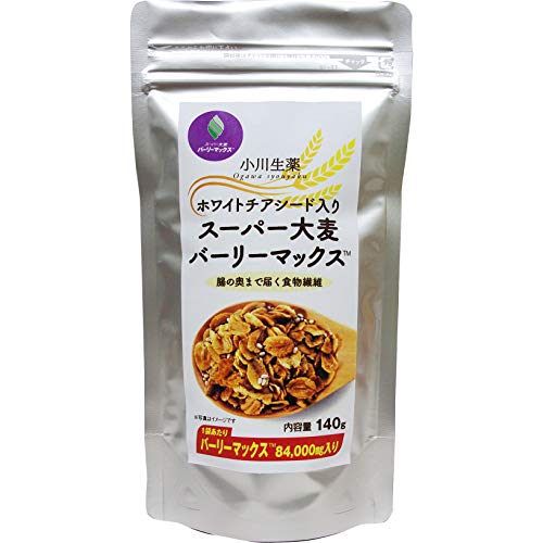 ホワイトチアシード入りスーパー大麦バーリーマックス 140g