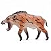 Gemini&Genius Daeodon Animals, Hyena Action Figure Toys for Kids (Wild Boar)
