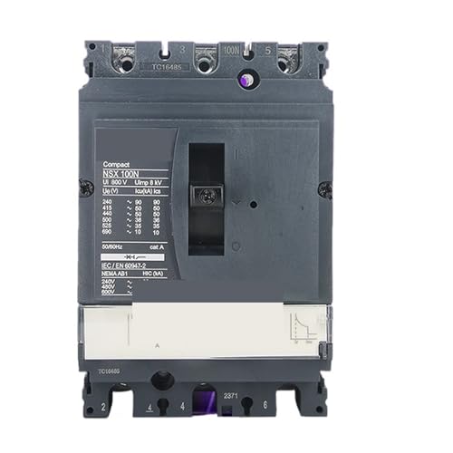 Disjoncteur boîtier moulé NSX100N TM40D 3P 40A pour tableau de distribution