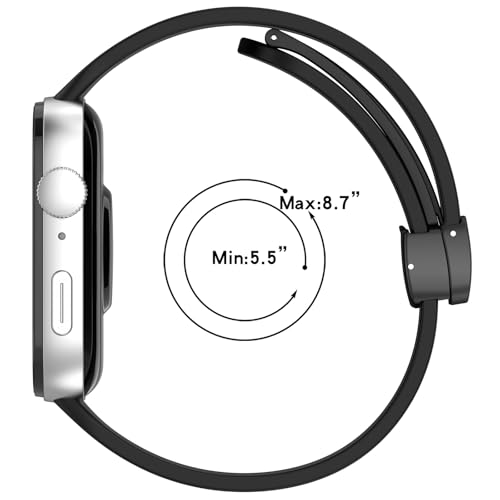Correa de Silicona para Huawei Watch Fit 3 Negra miniatura 5