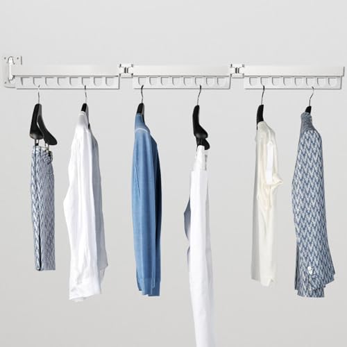 Cintre pour buanderie compact pour optimiser la salle de bain