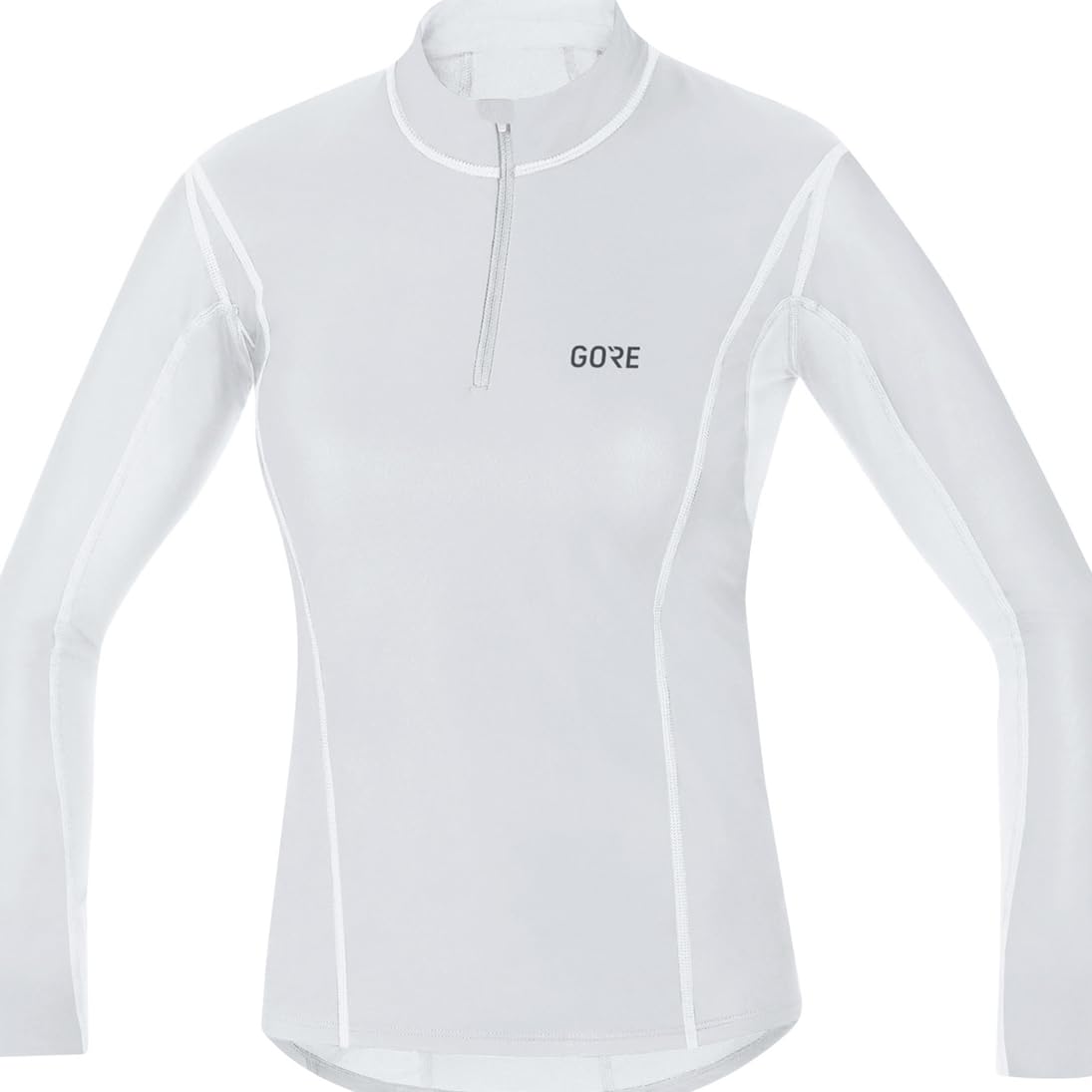 GOREWEAR M Women GORE® WINDSTOPPER® Base Layer Thermo Turtleneck, Light Grey/White, 38