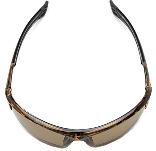 Incredible Bargains SR202BF-T Foster Bifocal Sun Reader Wrap Around Reading Sunglasses + 1.50 Tortoise/Amber thumb #2
