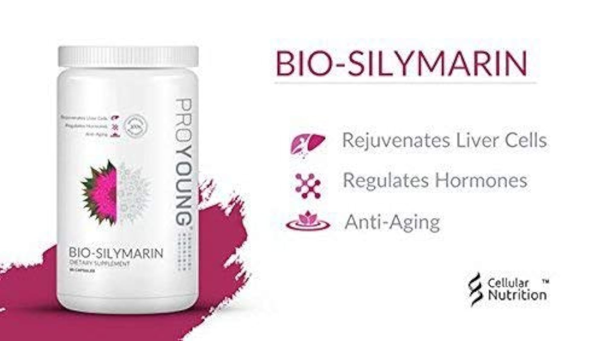 PROYOUNG Bio-Silymarin Liver Detox Milk Thistle