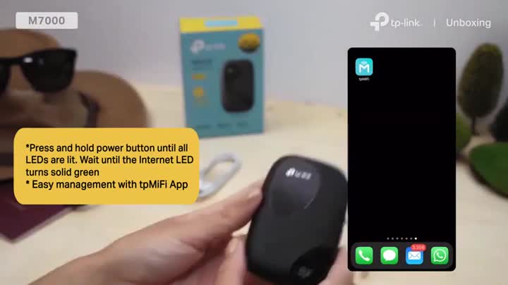 TP-LINK M7000 Router Wireless Banda Singola (2.4 GHz) 3G 4G Nero - Foto 7