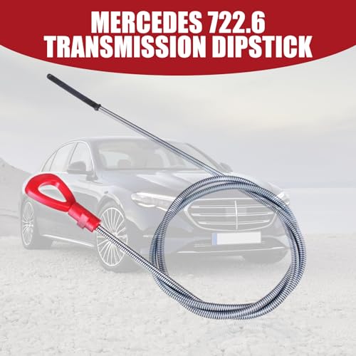 Flygun Oil Dip Stick for Checking Oil Fluid, 1220mm Transmission Fluid Level Dipstick for Mercedes Benz, Replacement Accessories OEM #140589152100 722.6 722.7 722.8 722.9 Diagnostic Tool