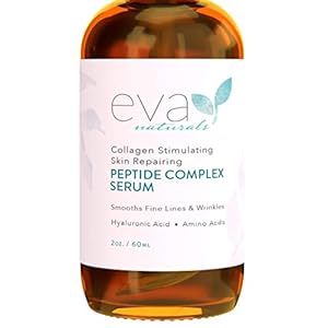Collageen Serum Peptide Complex van Eva Naturals (60 ml) – Rimpels Verminderen met Beste Antiveroudering Gezichtsserum…
