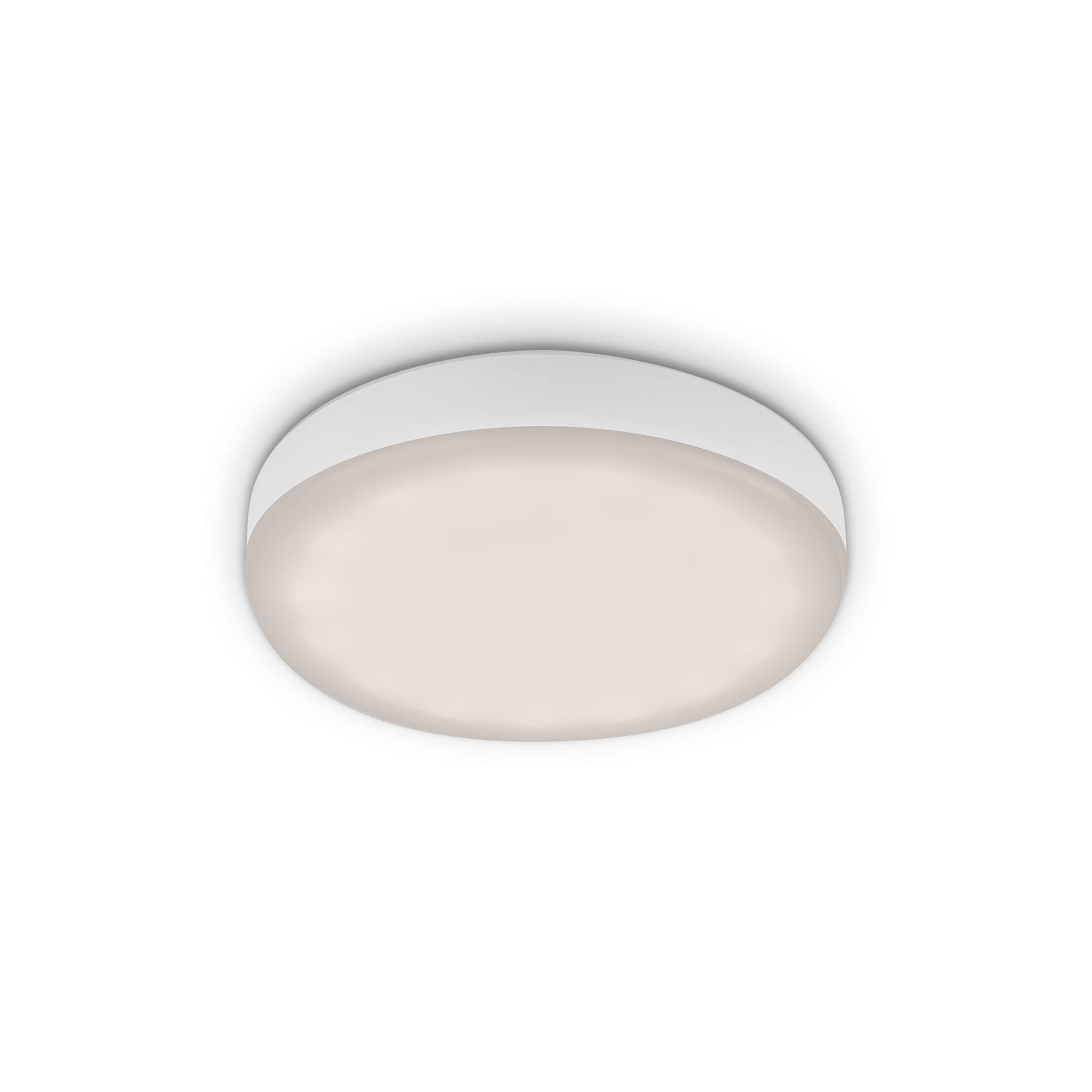 BRILONER Leuchten - LED Recessed Light Bathroom Frameless LED Recessed Spotlight Bathroom LED Recessed Spotlight IP44 Neutral White Colour Temperature 3 W 350 lm 75 mm White
