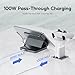 USB C Hub for iPad Pro, PULWTOP Docking Station for iPad M4, 4K@60Hz HDMI, 100W PD Aluminum Hub with SSD Enclosure, Stand Dock for i-Pad Mini 6th Gen, No Support Lightning Port