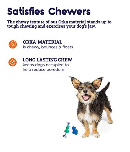 Image of Petstages Orka Chewit Lil' Bugs Dog Chew Toys - 2 Pack