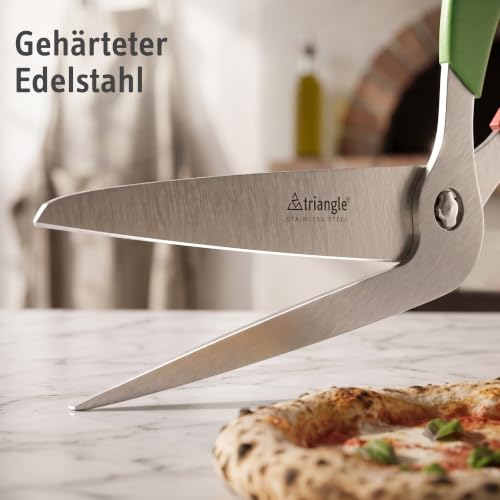 Foto von triangle Pizzaschere aus Edelstahl – zerlegbar & spülmaschinengeeignet