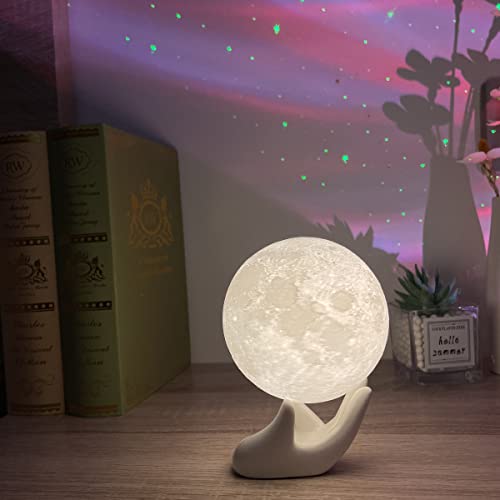 Balkwan-Moon-Lamp-35-inches-3D-Printing-Moon-Light-uses-Dimmable-and-Touch-Control-DesignRomantic-Funny-Birthday-Gifts-for-Women-MenKidsChild-and-Baby-Rustic-Home-Decor-Rechargeable-Night-Light
