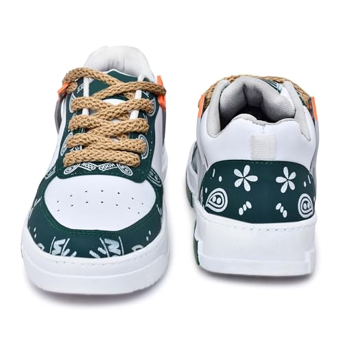 Image of BAERU Men's Casual Shoes | Stylish & Comfortable Sneakers | Lightweight Synthetic Upper | Cushioned Insole for All-Day Comfort | Perfect, Office, Travel & Outings