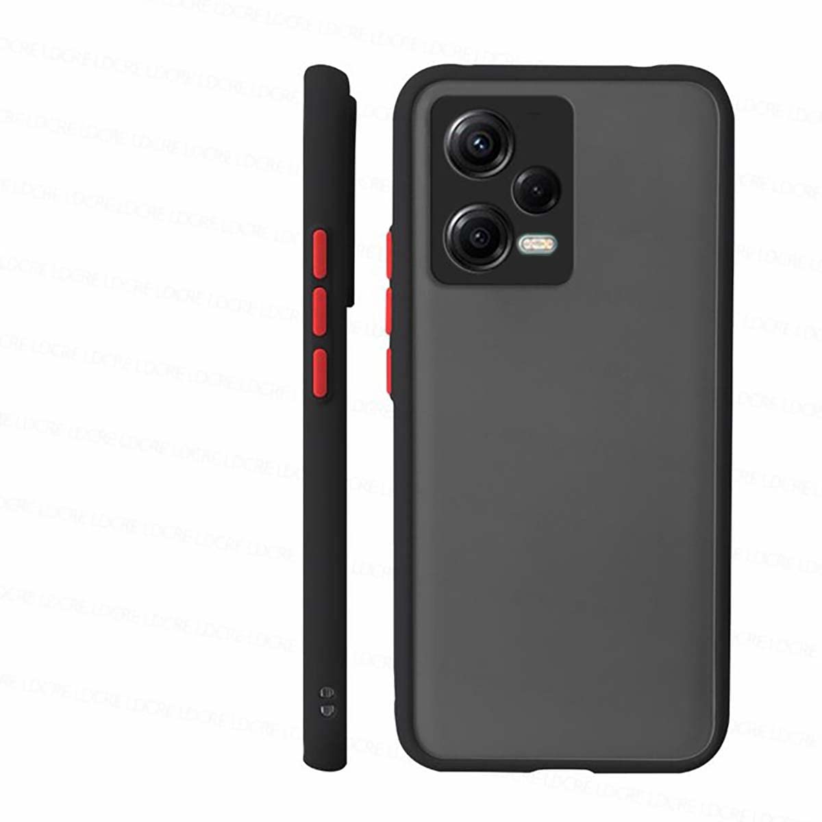 GOKEN Cover per Xiaomi Poco X5 5G / Redmi Note 12 5G, Trasparente 360