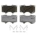 Wagner Brake OEX OEX976 Disc Brake Pad Set Premium Ceramic