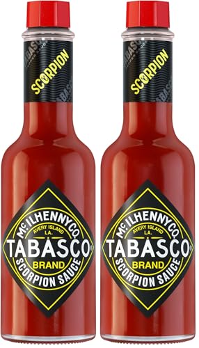 Tabasco Scorpion, Salsa Picante Extremo, 60 ml (Paquete de 2)