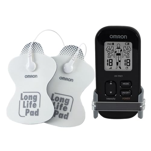 OMRON Massageador de Eletroterapia Portátil TENS Elite HV-F021