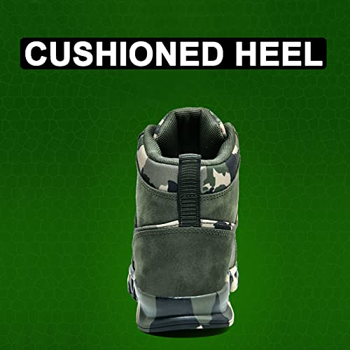 CERYTHRINA Womens Hidden Wedge Sneakers Camouflage Military Platform Shoes Lace-up Casual Elevation Fashion Sneakers3