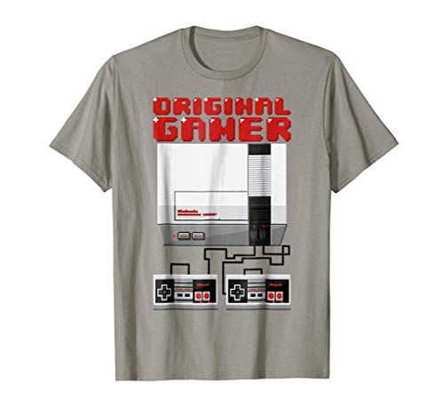 Nintendo NES Controllers Original Gamer Graphic T-Shirt