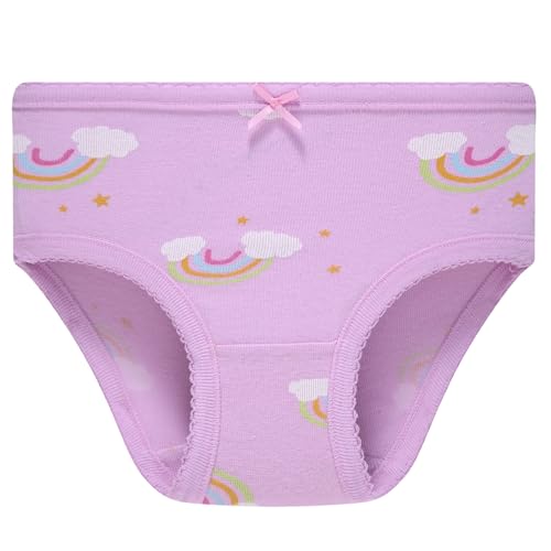 Image of benetia Girls' Underwear Soft Cotton 6-8 Pack