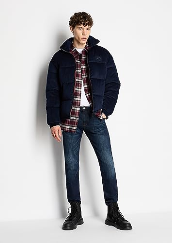 Armani Exchange Men's J13 Slim Fit Stretch Cotton Twill Denim2