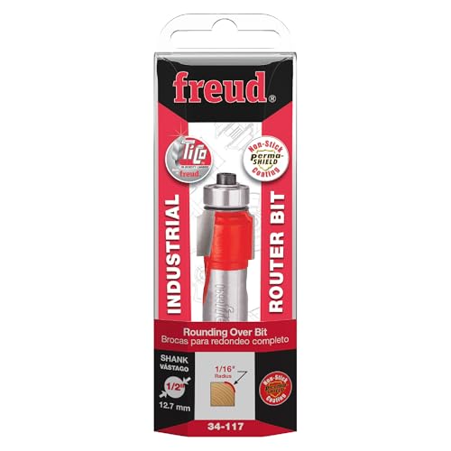 Freud 34-117: 1/16" Radius Rounding Over Bit with 1/2" Shank, Multi - Image 2