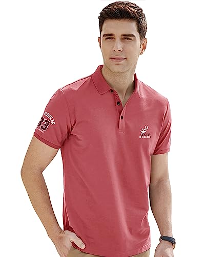 Image of Men's Regular Fit Solid Polo T Shirt |Half Sleeves Collar Tshirts for Men| Casual Tshirt