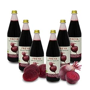 Carioni Food & Health Succo di Barbabietola Rossa 100%, Estratto Puro, Lattofermentato, 0,75 Litri (Confezione da 6 Pezzi)