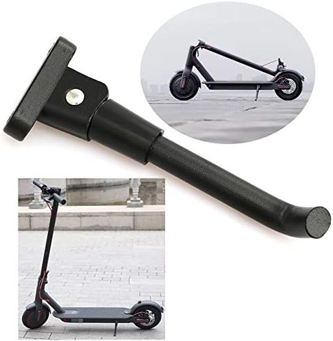 Miniatura 4 de LQ Industrial Scooter Kickstand negro Scooter eléctrico reemplazo soporte de estacionamiento pies soporte soporte para scooter eléctrico M365