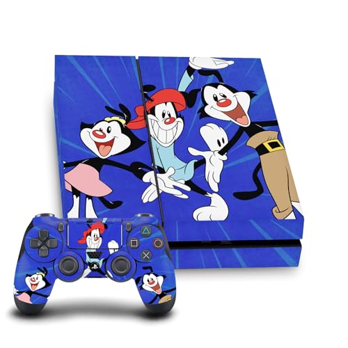 Autocollant de Jeu PS4 Vinyle Skin Animaniacs pour Console Sony PlayStation 4 et DualShock 4 Controller
