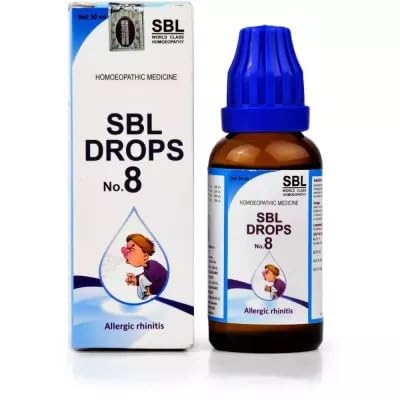 See full amazon price history chart for Drops No 8 For Allergic Rhinitis (30ml) || SBL Homeopathy Drops No 8 For Allergic Rhinitis (30ml) || SBL Homeopathy (B0D29FB6LV) Amazon Price History, Amazon Price Tracker