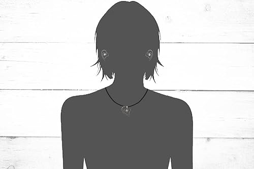 Miniatura 5 de Frosted Lime Green Sea Glass Spiral Heart 6mm Pendant in Steel, Copper, Bronze, Titanium, Sterling Silver, 14K Gold, Rose Gold, Handmade Valentine's