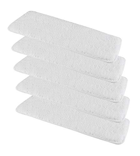 Preisvergleich Produktbild Supremery 5x Ersatz Microfaser-Bezug für Gardena Fensterwascher, Alternative zu Gardena Reinigungsvlies 5565-20 mit Klett-Befestigung, maschinenwaschbar bis 60 Grad