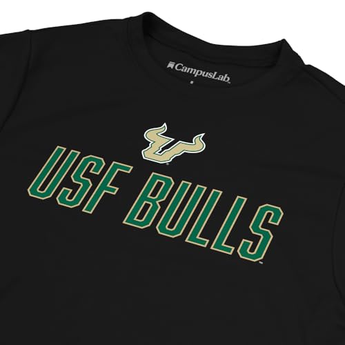 Official NCAA Youth Kids for Boys & Girls Sport Active T-Shirt Collegiate Collection Curved Name4