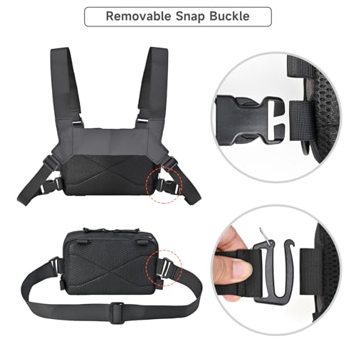 Storage solution para correr sin rebote gracias al chaleco running unisex de senderismo 4