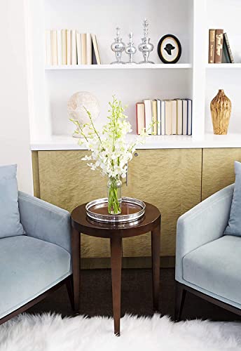 Image of KaBloom Prime Delivery : Bouquet of White Orchid for Sympathy, Wedding, Anniversary, Birthday, Congratulations, Get Well and Thank you