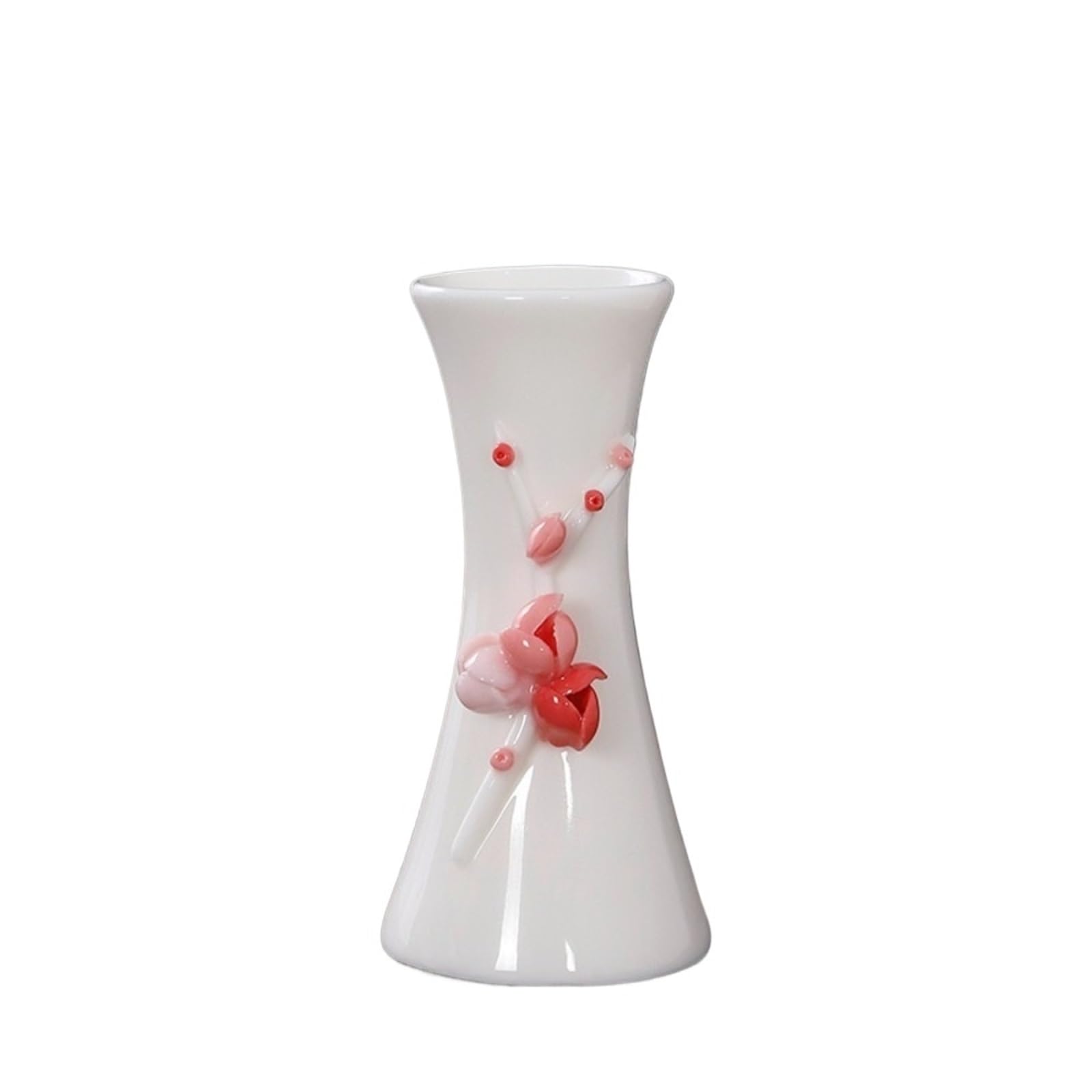 Mini Vase Handmade Flower Vases Hydroponic Mini Inserted Dry Fragrance Bottle Home Decorations Floreros Vintage(10cm-A)