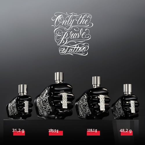 Diesel Only the Brave Tattoo Parfüm für Herren | Eau de Toilette Spray | Langanhaltend | Holzig-markanter Männer Duft | 125ML – Ansicht 5