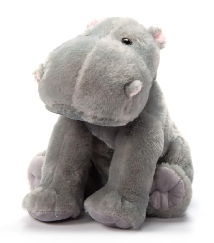 Image of The Petting Zoo Hippo Stuffed Animal, Gifts for Kids, Wild Onez Zoo Animals, Hippo Plush Toy 12 inches
