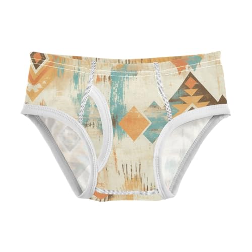 KLL Traditional Tribal Aztec Toddler Boy Cotton Boxer Briefs Cute Children Panties
