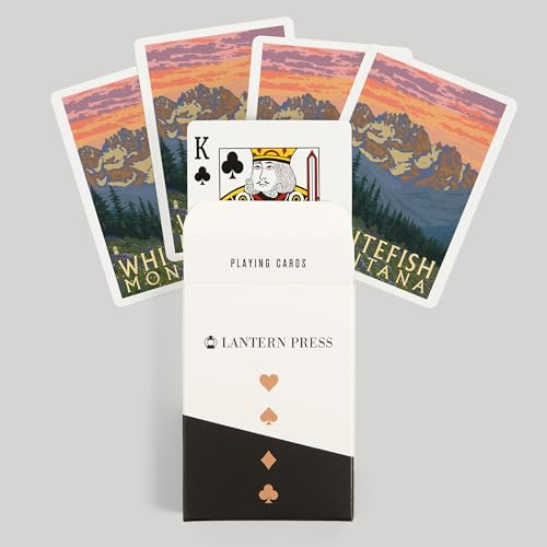 Baraja de Poker Lantern Press 52 Cartas Flores miniatura 6