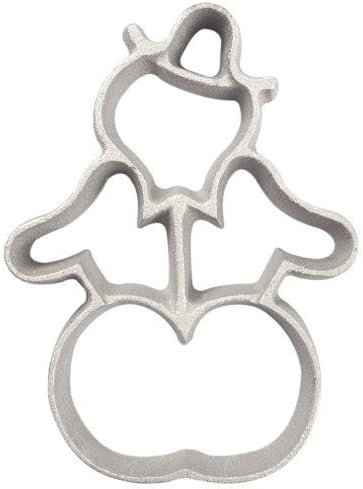 Kitchen Supply 7604 Rosette Iron, Snowman by Kitchen Supply