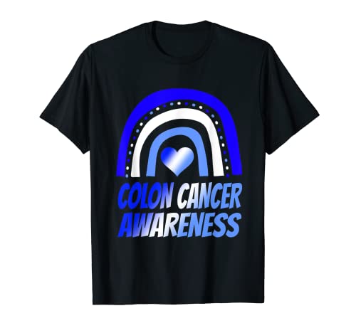 Camisas de concienciación sobre el cáncer de colon para hombres, mujeres y niños Camiseta