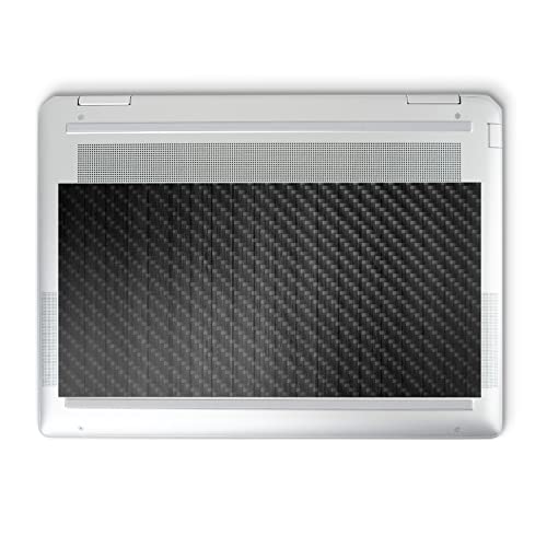 Image of MightySkins Carbon Fiber Skin Compatible with HP Spectre x360 14 inch (2022) Full Wrap Kit - Black Wood | Protective, Durable Textured Carbon Fiber Finish | Easy to Apply | Made in The USA