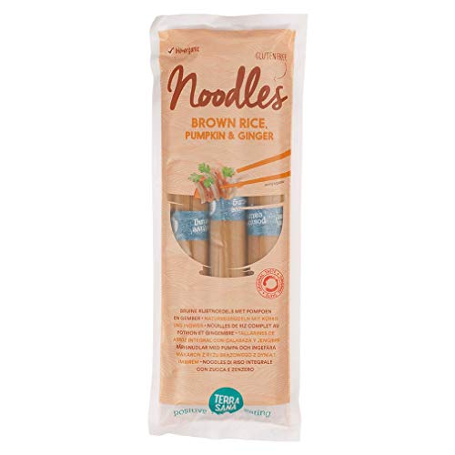 Terra Sana - Noodles arroz integral, calabaza y jengibre - 5849-250gr-Terrasana