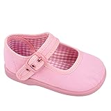 merceditas lona niña amazon  Andrea Ruiz 951 Merceditas Lona niña - Lona para: NIÑA Color: Rosa Talla: 19