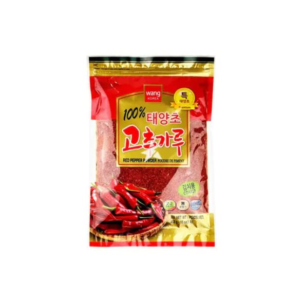 WANG RED PEPPER POWDER - COARSE, 1KG (FOR KIMCHI MAKING)