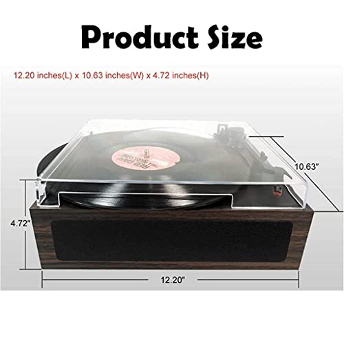 TAISK Tourne-Disque Bluetooth à 3 Vitesses entraîné par Courroie, Tourne-Disque Vinyle Vintage intégré stéréo Vie… - Les Beatles, Paul McCartney, John Lennon, RIngo Starr, George Harrison TAISK Tourne-Disque Bluetooth à 3 Vitesses entraîné par Courroie, Tourne-Disque Vinyle Vintage intégré stéréo Vie… – Image 7