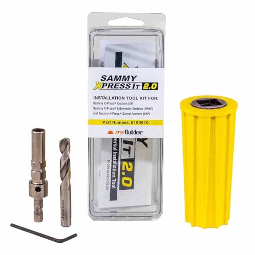 ITW Buildex 8196910 Sammy X-Press It UXPIT 2.0 Universal Installation Tool w/Bit
