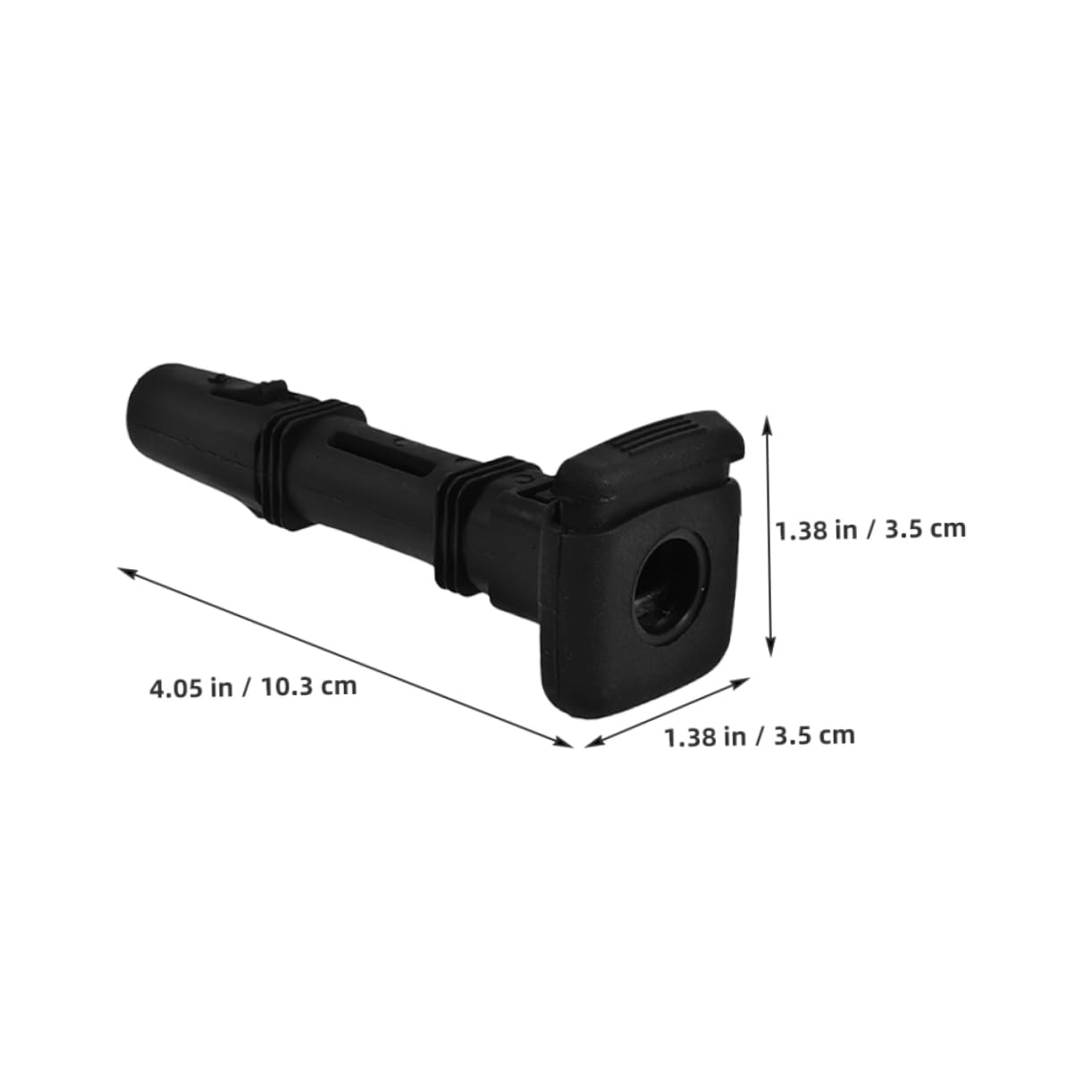 Lot De 2 Guides De Tige Pour Appui-Tête De Siège Auto - Inserts En Plastique Noir Universels - 13